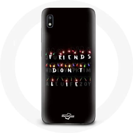 Coque de Protection - Stranger Things - Samsung Galaxy A10 - Noir - Plastique - Mixte