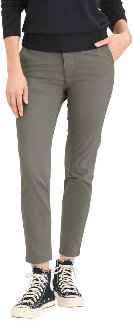 Dockers Weekend Skinny Chino Broek Groen 31 / Long Vrouw