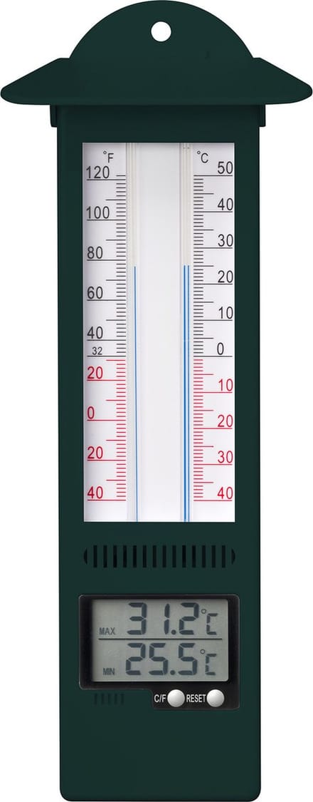 Nature - Muurthermometer - Min-Max - digitaal - thermometer