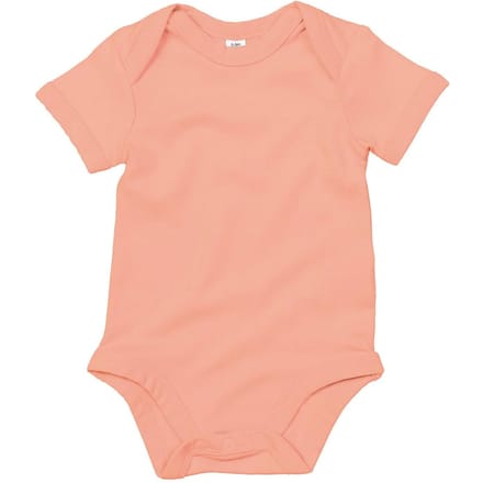 Babybugz Effen babybody (Stoffige roos)