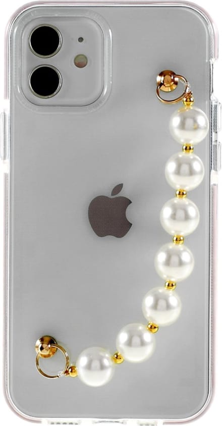 Peachy Parels TPU hoesje geschikt voor iPhone 13 - transparant