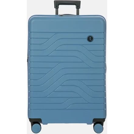 BRIC'S Ulisse Trolley 71 cm / 90 - 100 L Expandable L Grey Blue Blauw
