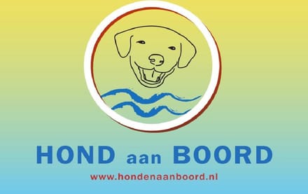 Hond aan Boord vlag 30x45cm