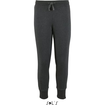 SOL'S Kids´ Slim Fit Jogging Pants Jake L02121 - Charcoal Melange - 12 years (142/152)
