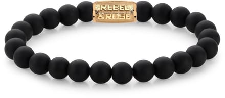Rebel & Rose Mad Panther Gold - 8mm RR-80085-G-19 cm