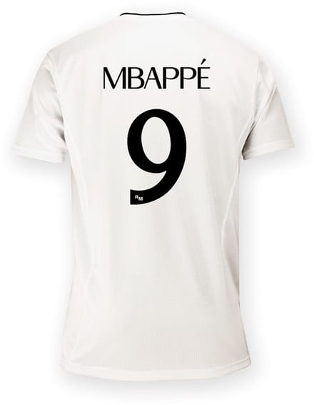 Real Madrid 24/25 Mbappe Thuis Korte Mouw T-shirt Junior Wit 4 Years Kinderen
