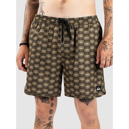Quiksilver Surfsilk Scallop Volley 16 Boardshorts bruin