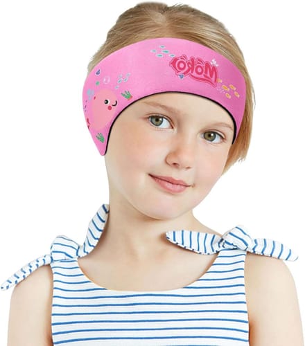 Neopreen zwemhoofdband met hoge elasticiteit en waterdichte oorbescherming
