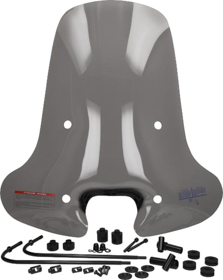 Mezoly Windscherm Piaggio Zip hoog smoke