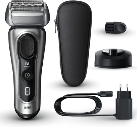 Braun Series 8 8517s - Wet & Dry Elektrisch Scheerapparaat - Oplaadstandaard - Zilver