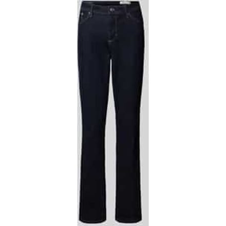 Bootcut jeans van katoenmix