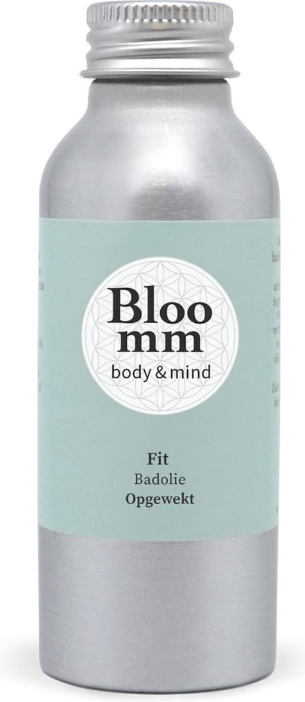 Bloomm Badolie Fit, verlicht verkoudheid, opwekkend bij vermoeidheid. 100ml.