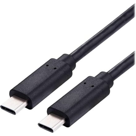 VALUE USB 2.0 Kabel, C–C, M/M, 100W, zwart, 3 m
