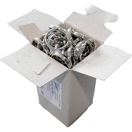 WEDO Metalen sleutelringen, diameter: 20 mm