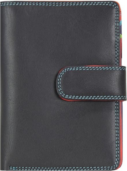 Mywalit Medium Snap Wallet Portemonnee Black/ Pace