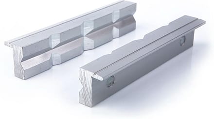 HBM 100 mm Aluminium Opzetbekken met Dubbele V
