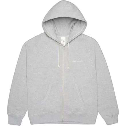 Hooded sweatshirt met rits Nudie Jeans Gunde Logo