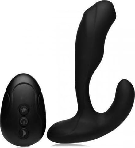 7X P-BENDER Bendable Prostate Stimulator with Stroking Bead - Bl