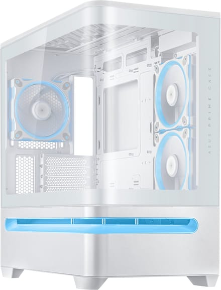 ASUS AP202 ARGB White - Case - Miditower - Wit