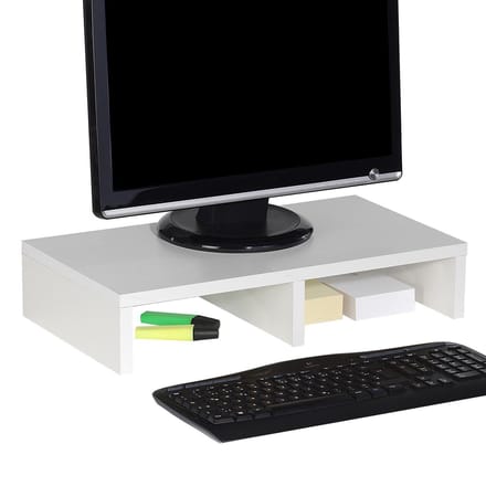 Monitorstandaard MONITOR 50 cm breed - Wit