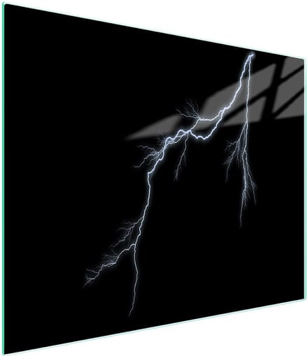 TMK ArtDeko - Snijplank Glas - 52x30 cm - Burza - Hittebestendig