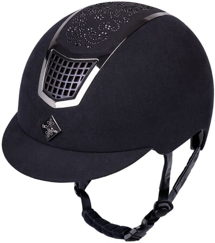 Fair Play Quantinum Chic Rijhelm Zwart - L (59-61 cm)