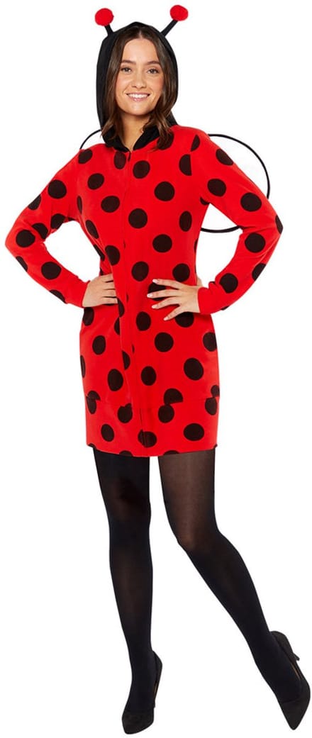RIETHMULLER - Lieveheersbeestjes kostuum met stippen dames - M / L