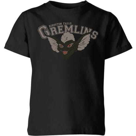 Gremlins Kingston Falls Sport Kids' T-Shirt - Black - 122/128 (7-8 jaar)