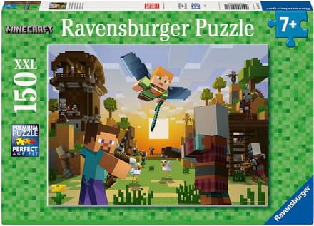 Ravensburger Minecraft legpuzzel XXL - 150 stukjes - kinderspel.