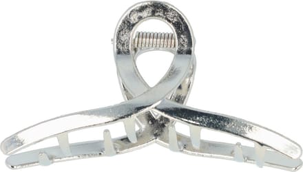 Haarsoires Haarspeld Haarklem 7cm – Wave Vorm – Metaal – Zilver