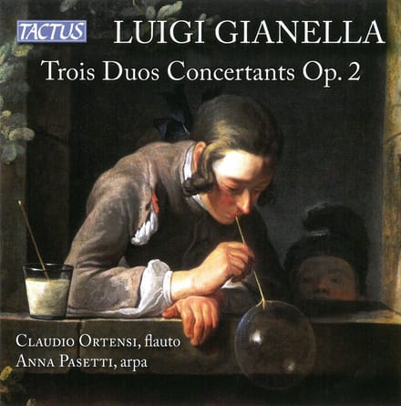 Claudio Ortensi & Anna Pasetti - Gianella: 3 Duetti Concertanti Op. 2 Per Flauto E Arpa (CD)