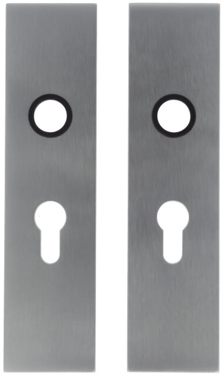 Binnendeurschild Alu. Invisible F1 Pc55