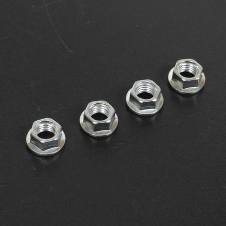 Boutjes en moeren voor Scooter MBK 50 Ovetto Moer M7 spoed 100 set van 4 Nieuw