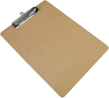 Wonday klembord, van hardboard, DIN A4