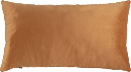 Cushion velvet rust print ice crystal gold 30 x 50 cm