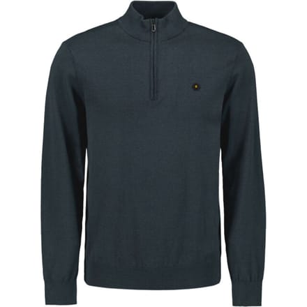 No Excess Pullover half zip 2 coloured melang night