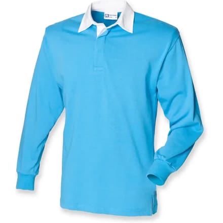 Polo met lange mouwen Front Row Plain Rugby