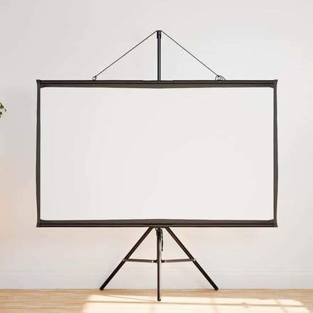 vidaXL - Projectiescherm - met - statief - 50 - inch - 16:9