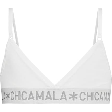 Muchachomalo Meisjes 1-pack triangle top effen