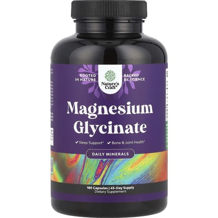 Nature's Craft, Magnesiumglycinaat, 180 capsules