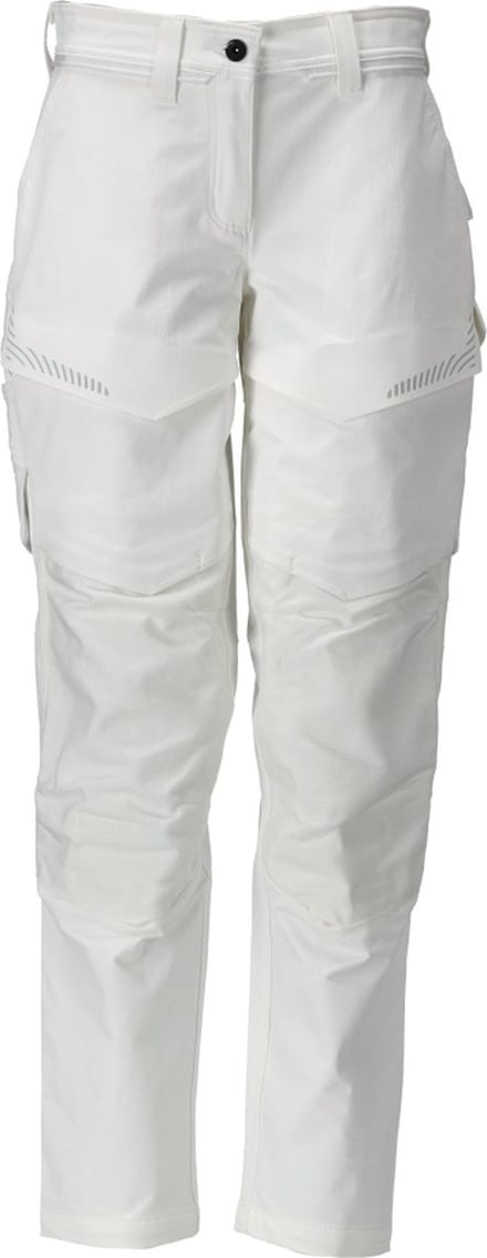 Mascot Customized Broek met kniezakken 22378-311 - Wit - C46 - 76