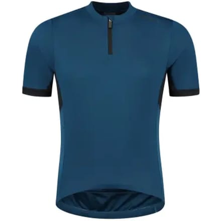 Rogelli Core Heren Fietsshirt - Korte Mouw - Korte Rits - Blauw