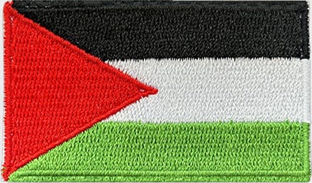 Patchy® – Palestijnse Vlag Strijk Embleem Patch 6.5 x 4 cm