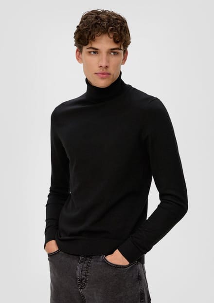 QS - male - Gebreide trui met col