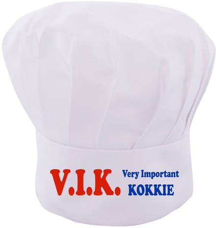 Benza Koksmuts voor kinderen - V.I.K. Very Important Kokkie