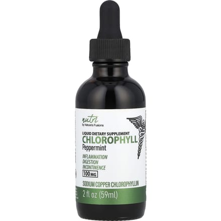 Nature's Fusions, Chlorofyl, Pepermunt, 100 mg, 2 fl oz (59 ml)