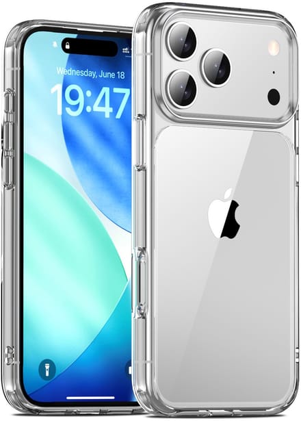 Go Go Gadget - Siliconen hoesje - Geschikt voor iPhone 17 Pro - Ultra dun - Transparant