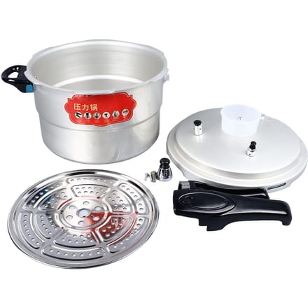 6,3 liter 6,3L aluminiumlegering snelkookpan explosieveilige snelkookpan voor gas L gray