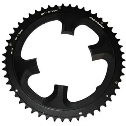 Stronglight Compatible Durace/ultegra Di2 110 Bcd Kettingblad Zwart 39t