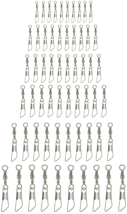 Dailygoods- Viswervel 60 Stuks - Roestvrij Staal - Visaccessoires